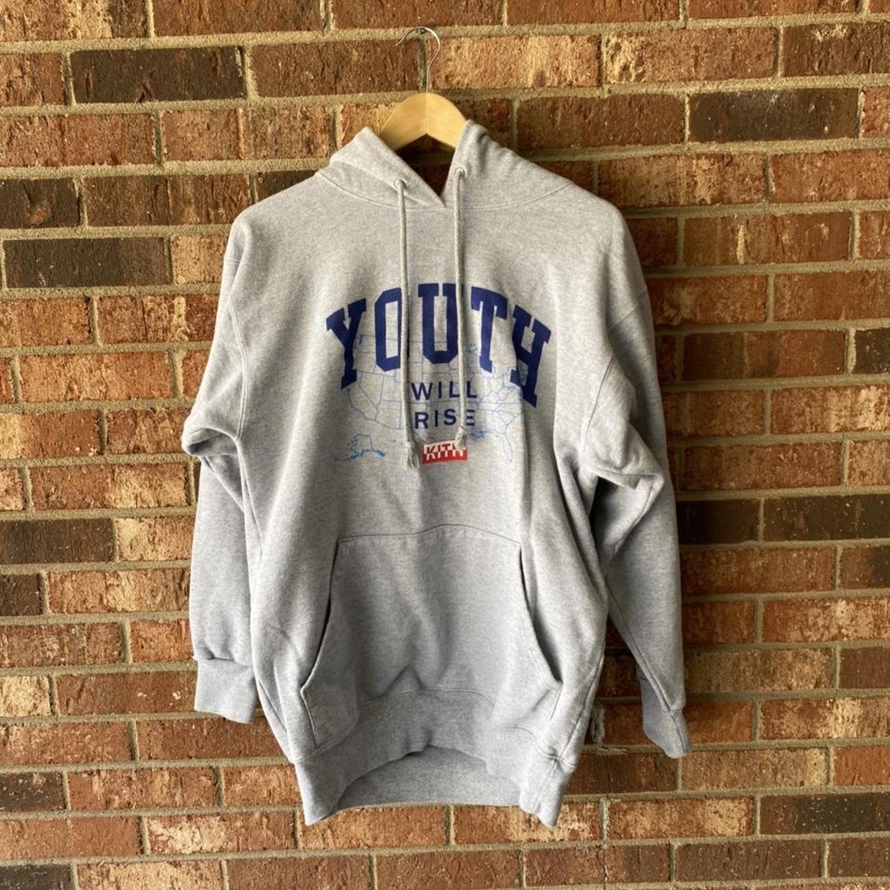 Kith hoodie grey hot sale