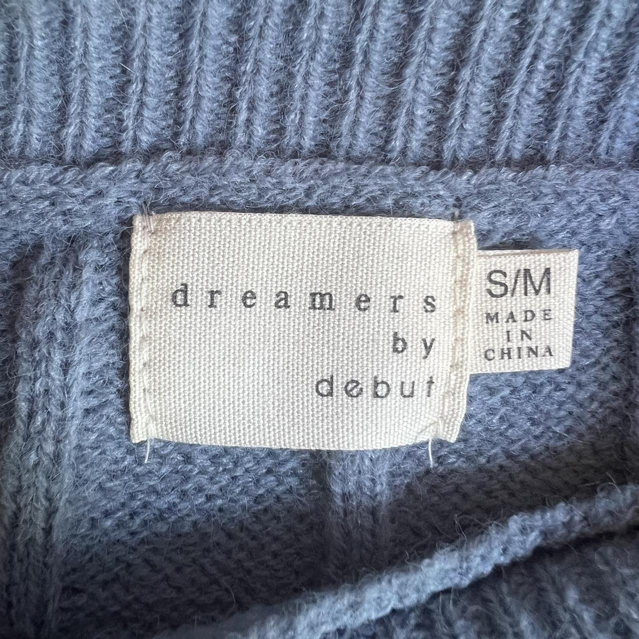 DREAMERS BY DEBUT Women's Blue Jumper | Depop