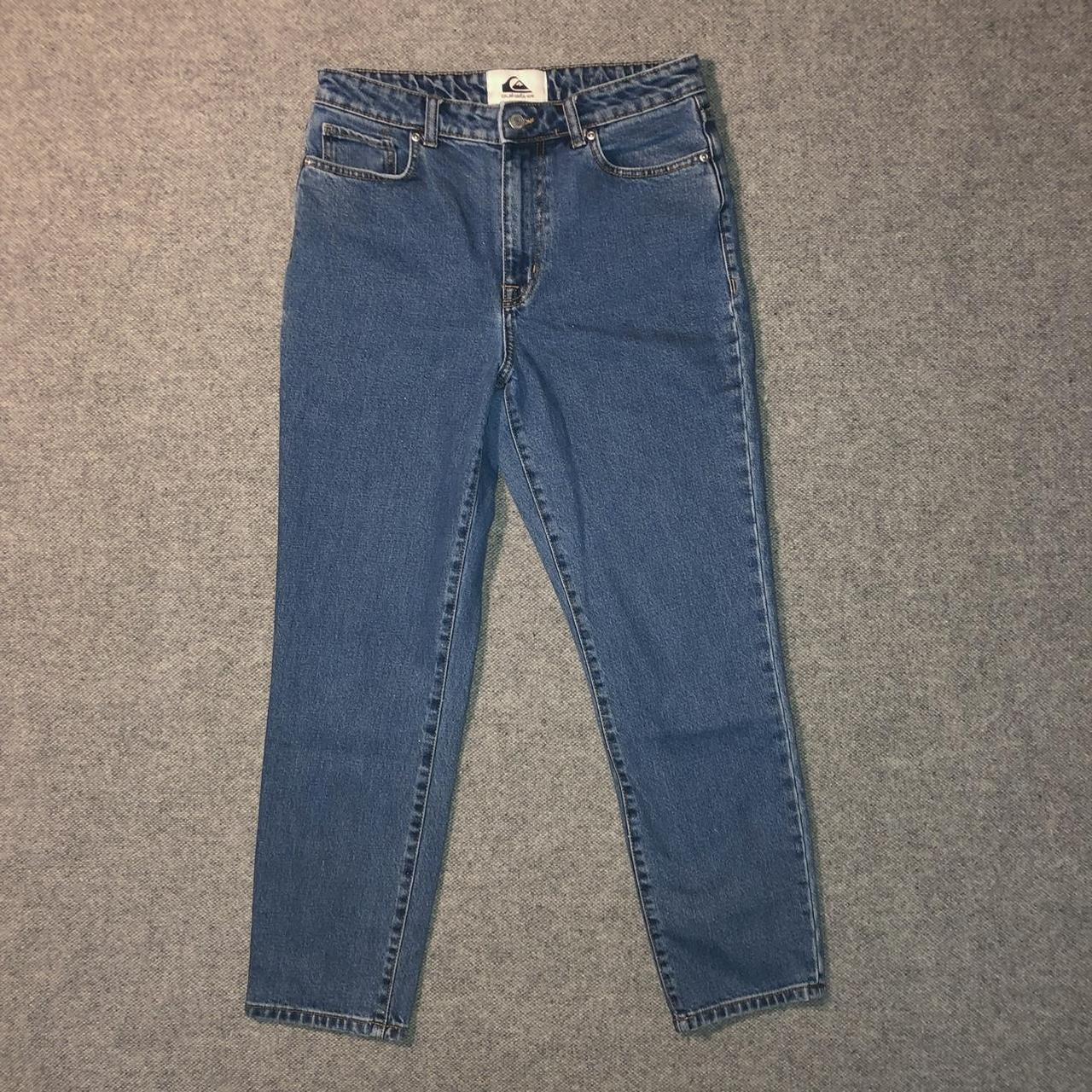 Quiksilver Women's Blue Jeans Depop