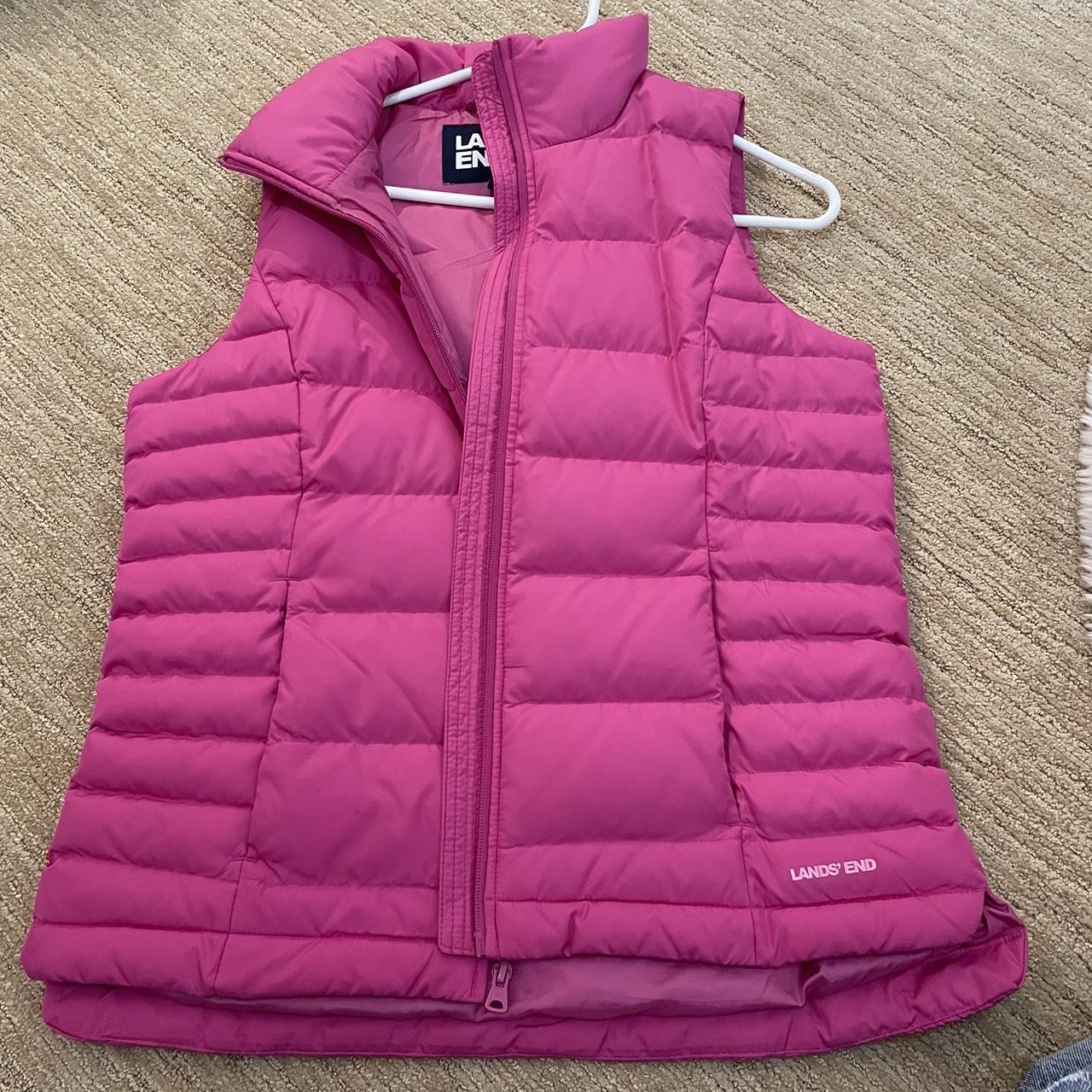 Lands' End Women's Gilet | Depop