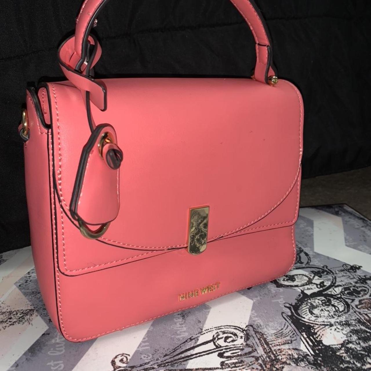 nine west pink purse