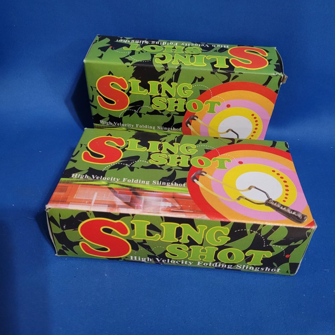 Set of 2 Hunting Slingshots High velocity Folding... Depop