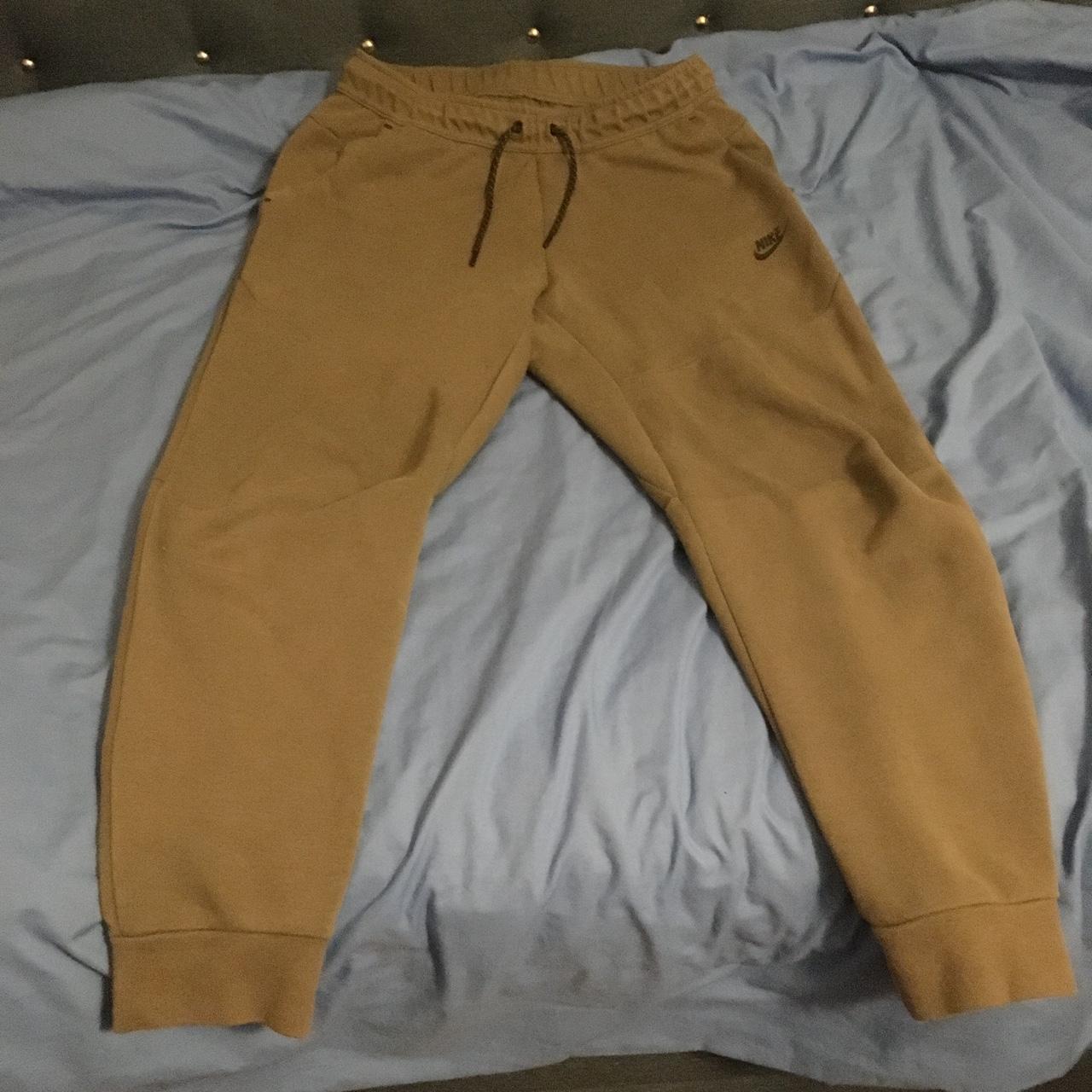 Nike Men's Khaki Joggerstracksuits Depop