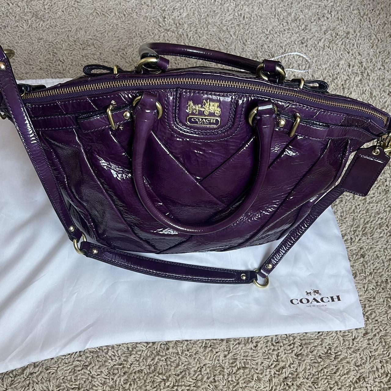 All You Need to Know About Coach Purple Patent Leather Bags