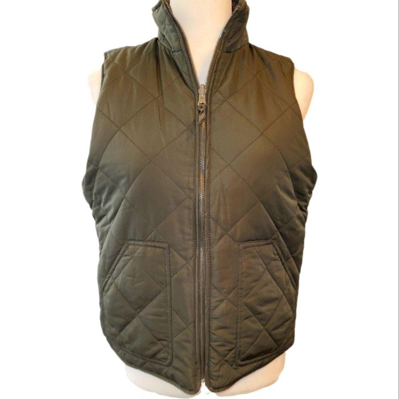 Army green jacket on sale vest