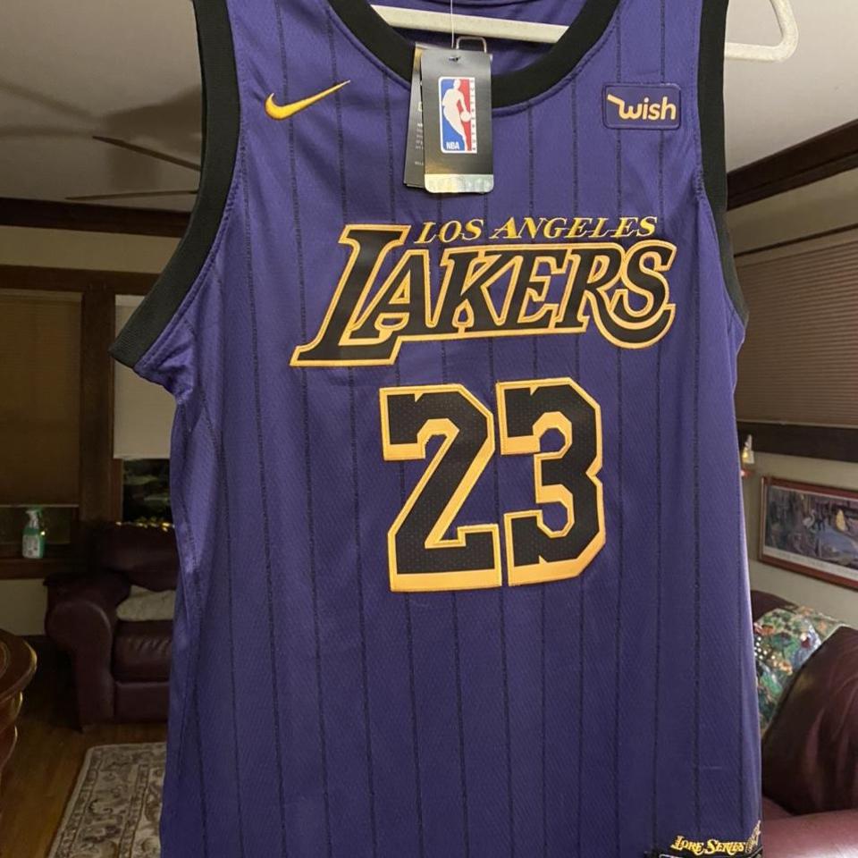 LEBRON JAMES LAKERS SWINGMAN JERSEY NIKE WISH - Depop