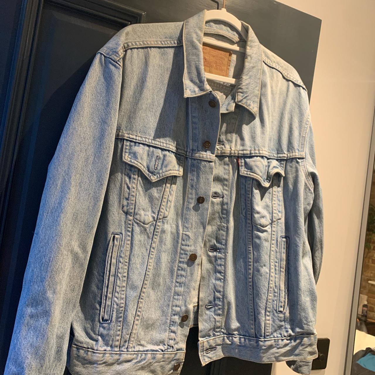 Levi's Women's Blue Jacket | Depop