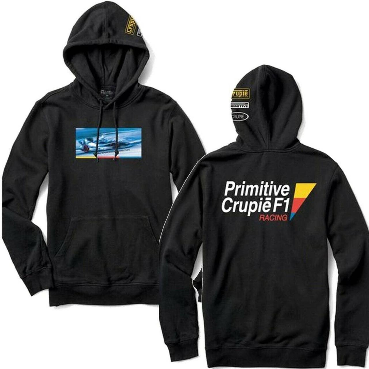 * Primitive X Crupie F1 Racing men's hoodie... - Depop