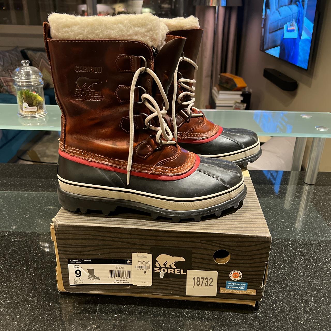 sorel caribou wool boot