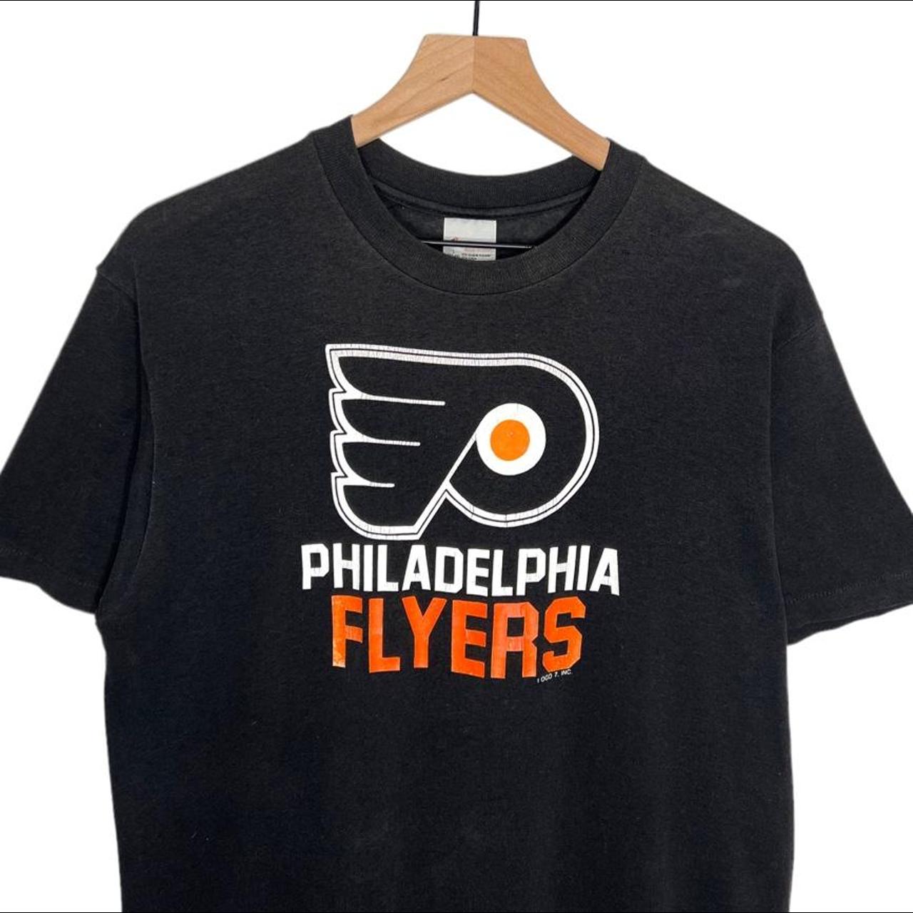 NHL Philadelphia Flyers Vintage 80s Graphic... - Depop