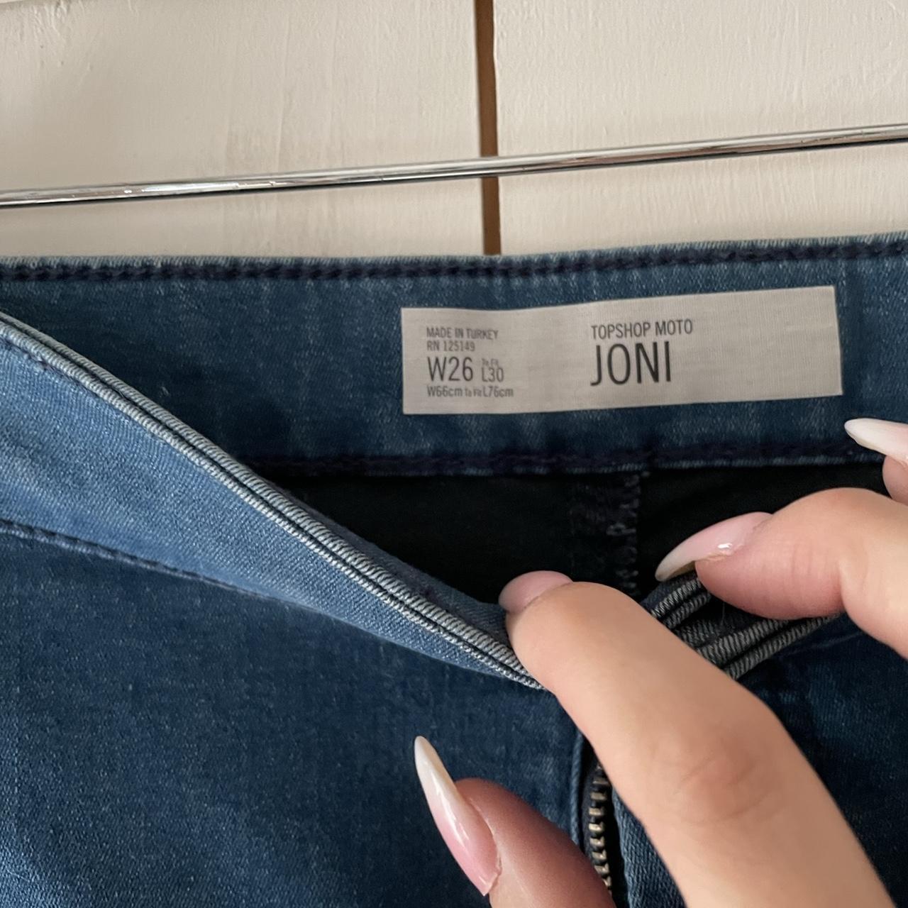 Light blue joni jean w26 l30 Depop