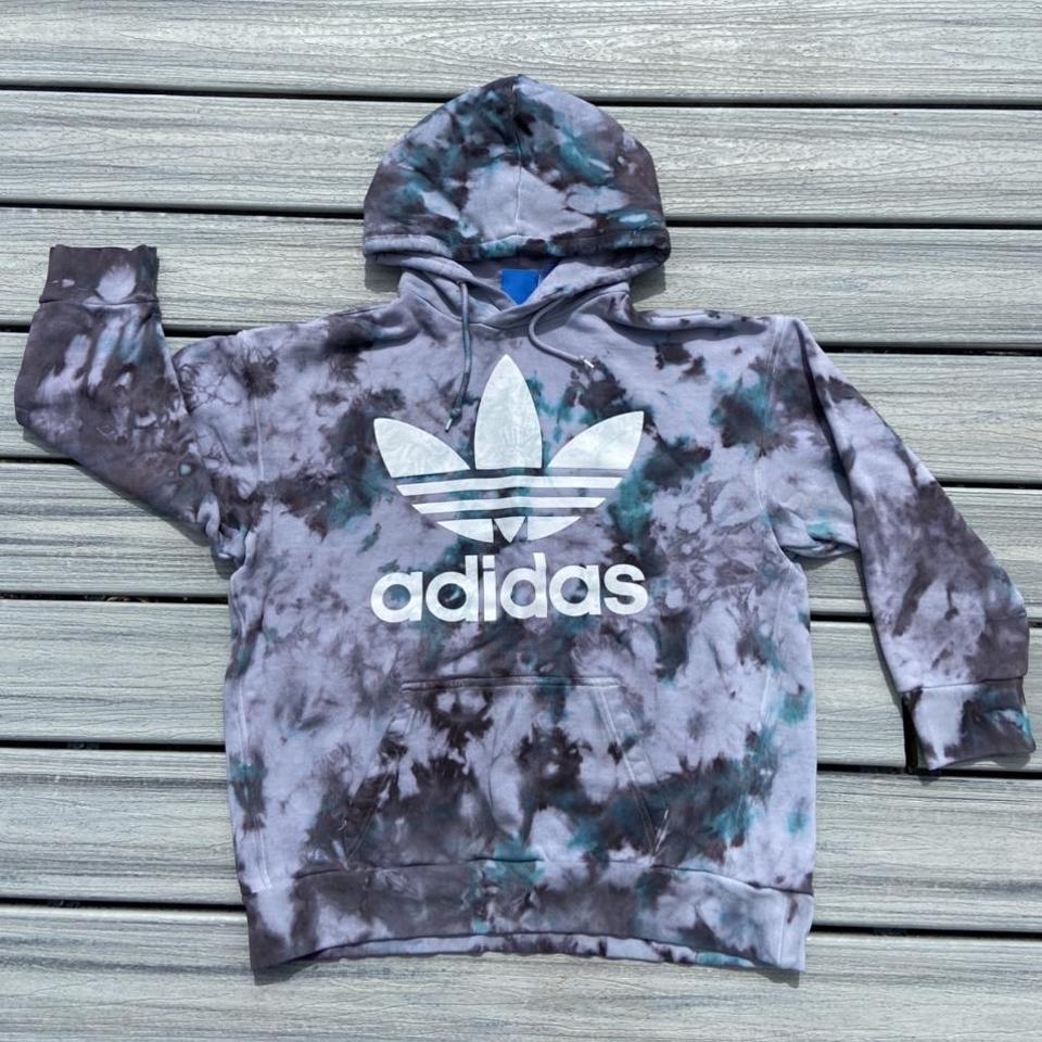 Adidas tie dye cheap sweater