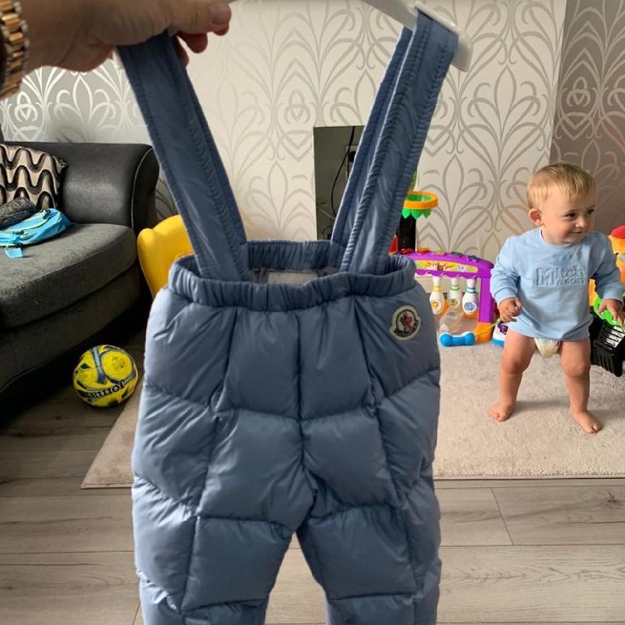 Winter Baby Snowsuit Moncler Baby Outfit #Moncler #designer #baby