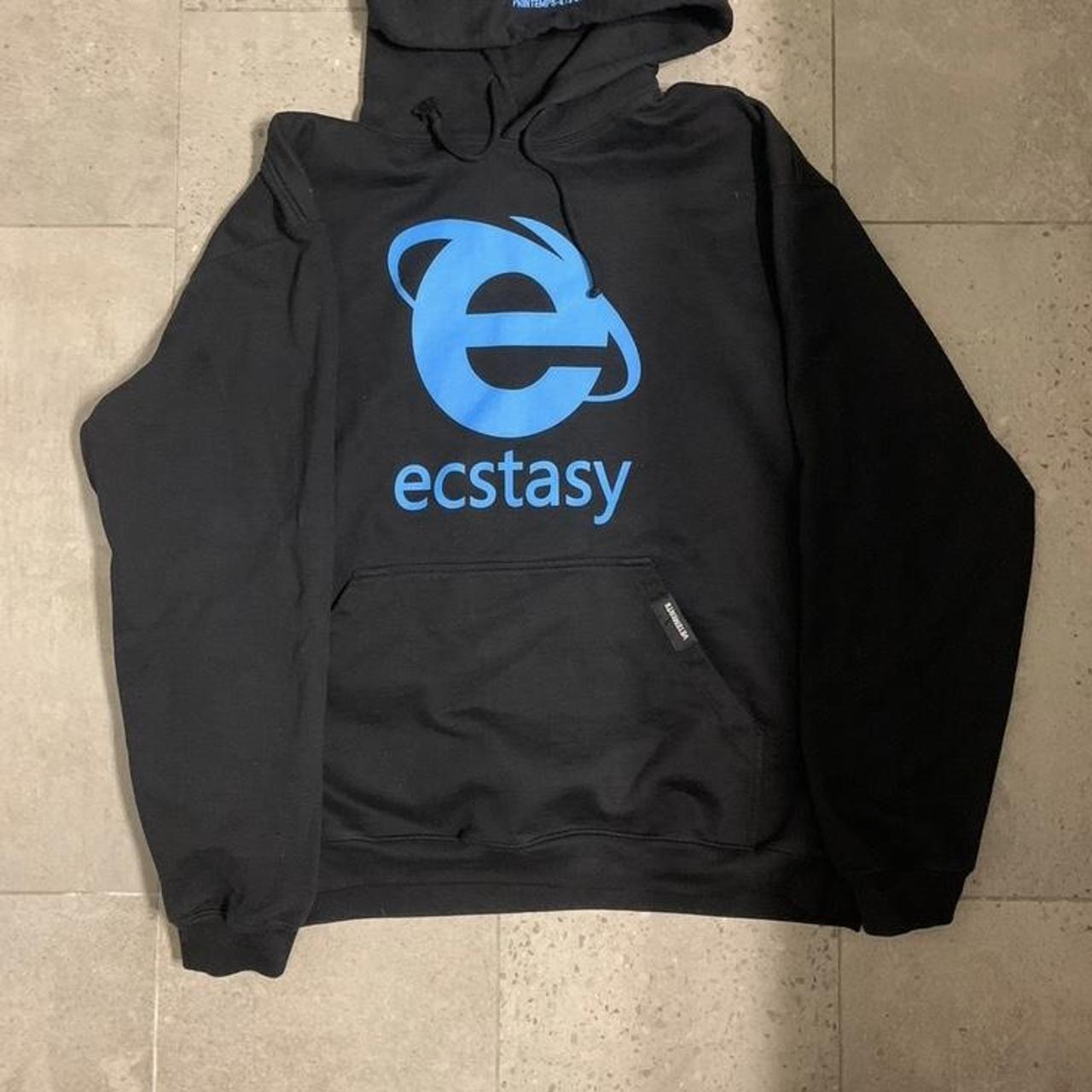 Vetements 2020 “Ecstasy” Hoodie Gently Used Size... - Depop