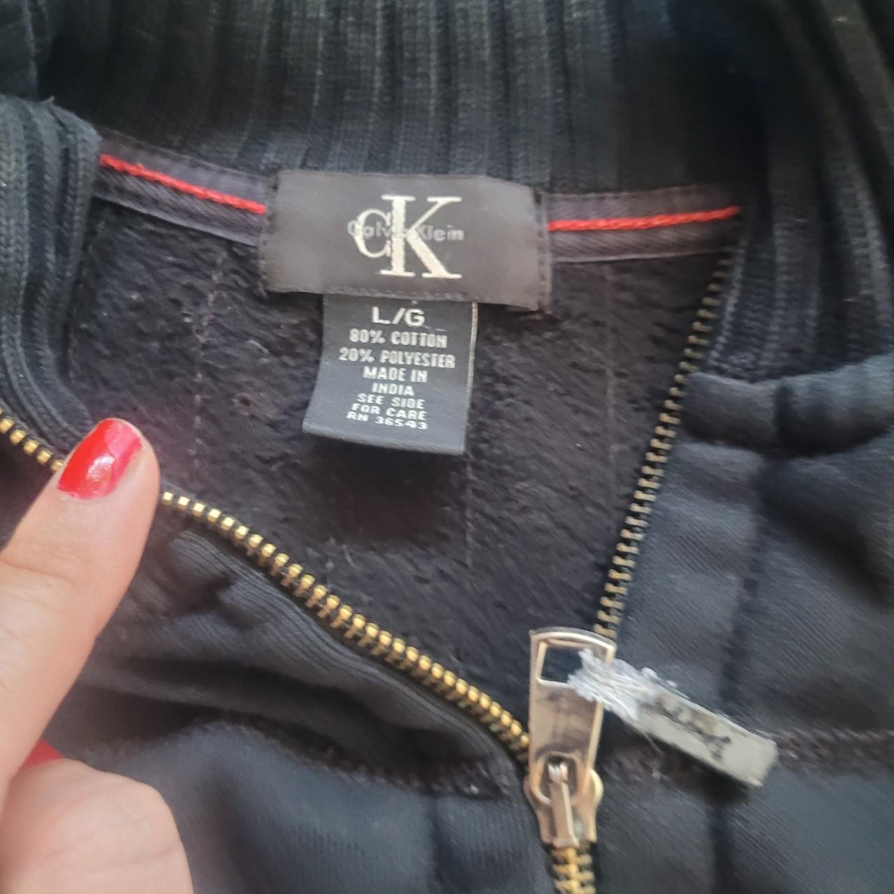 Vintage 90s calvin klein sweater jacket Depop