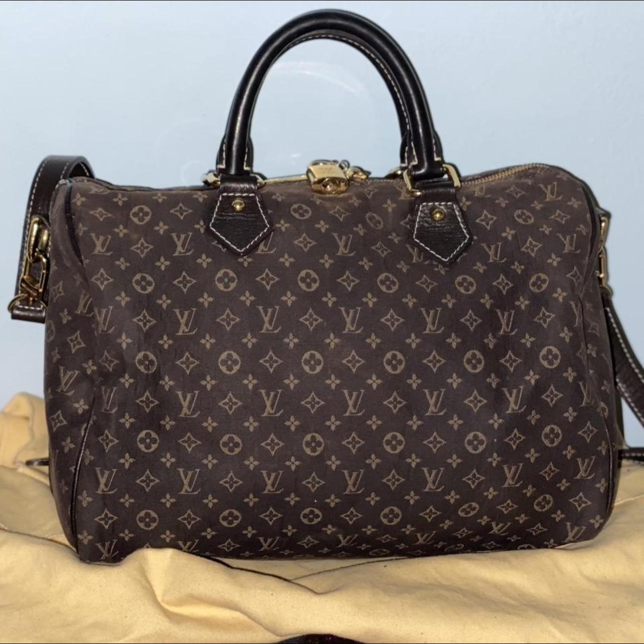 AUTHENTIC!! Louis Vuitton Mini Lin Speedy... - Depop