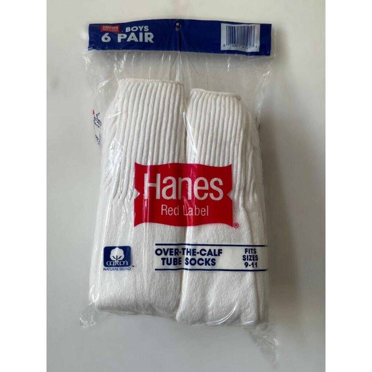 Hanes Men's Red Socks Depop