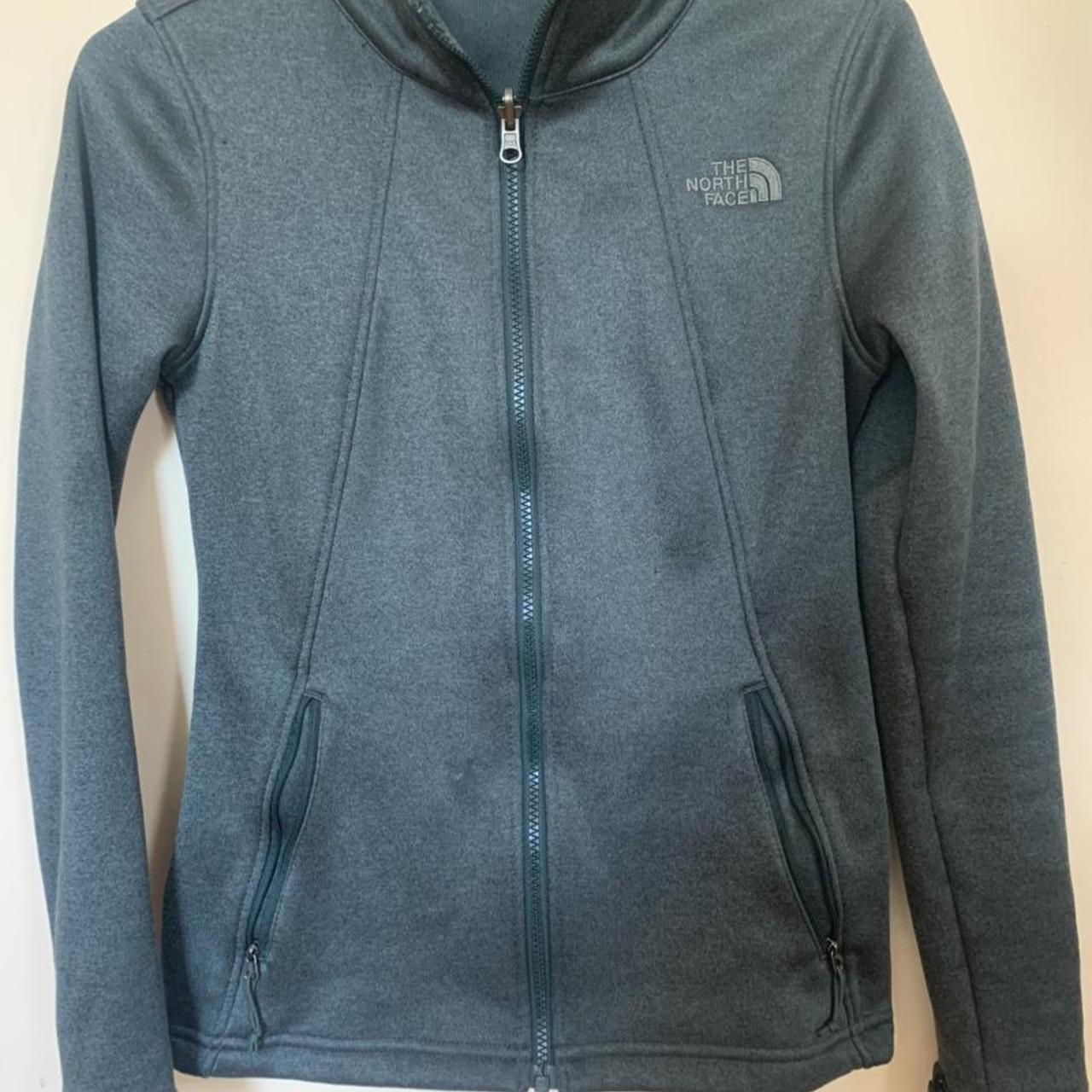 Product Image 1 - GREEN NORTHFACE Woman’s Zip Up.