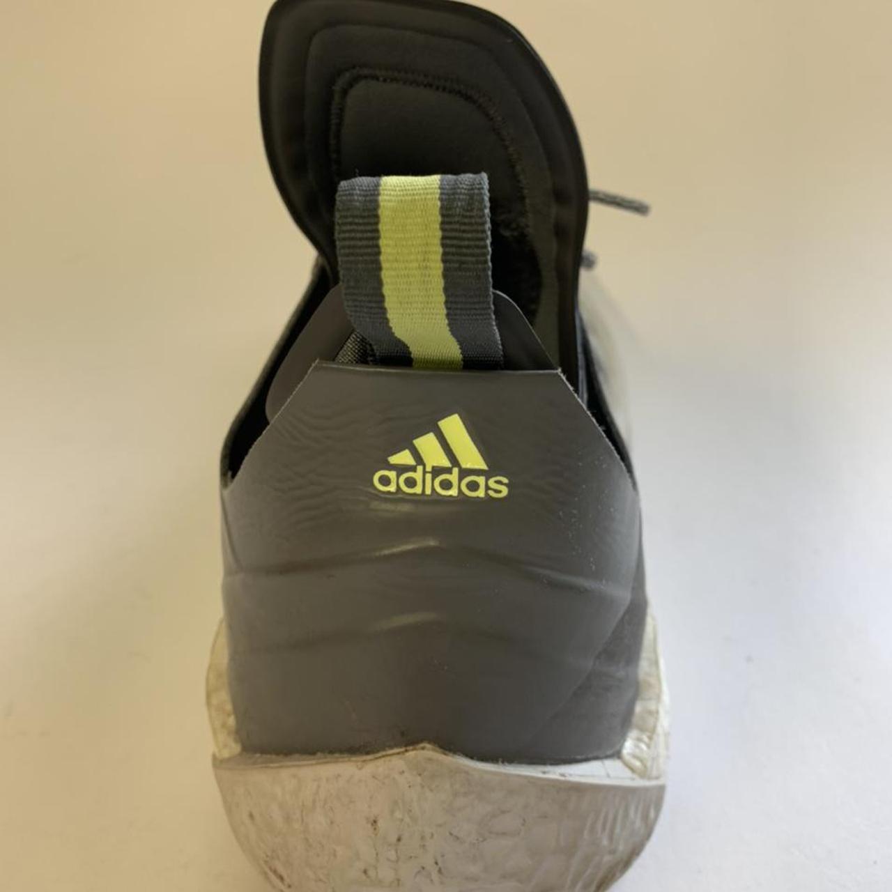 Adidas Men's Grey and White Trainers (4)