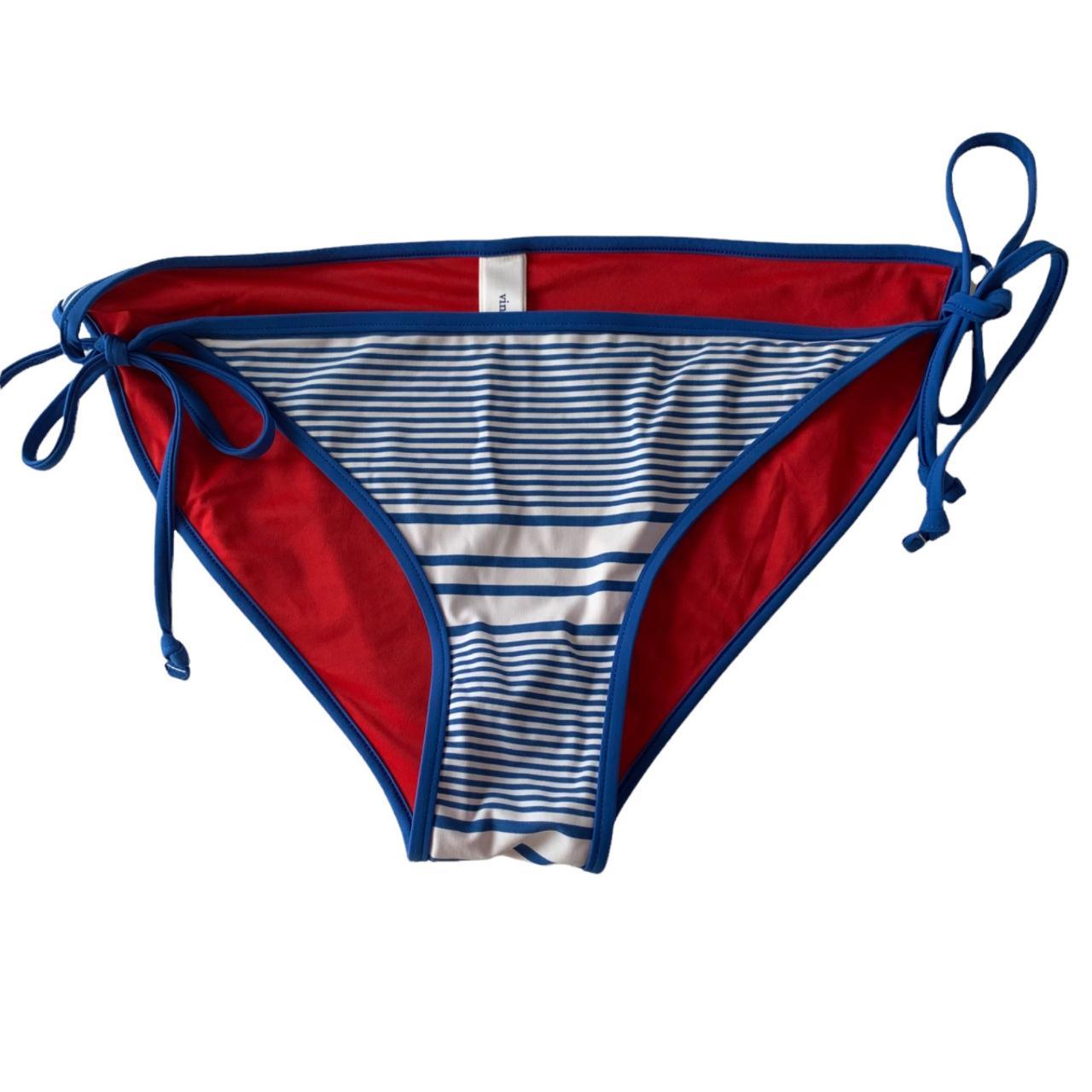 Vineyard Vines Bikini Bottoms Medium String Tie Full... Depop