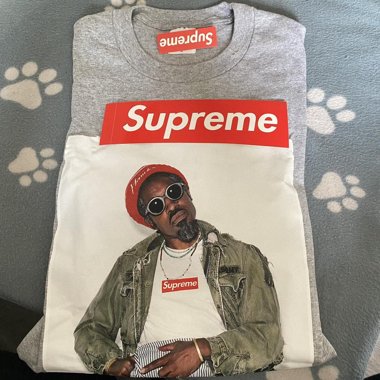 Supreme André 3000 Tee - Small purchases - White - Brand New