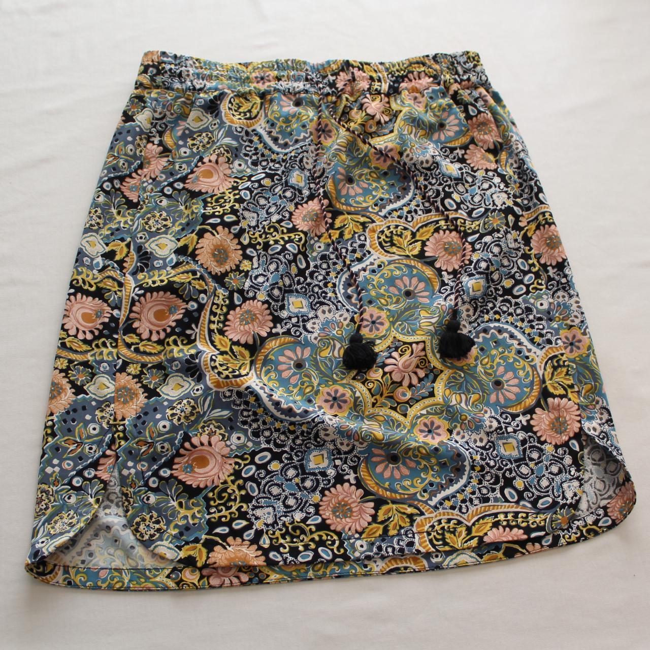 LOFT floral skirt (with... - Depop