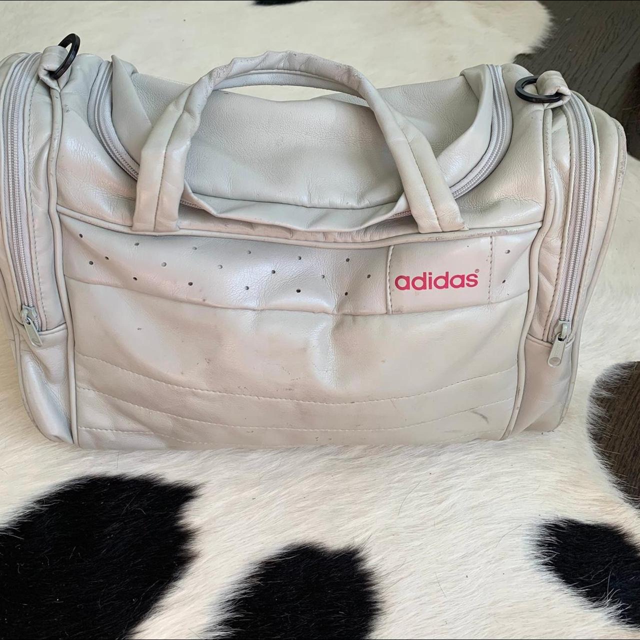 Vintage Adidas leather gym bag so sick! Definitely... Depop