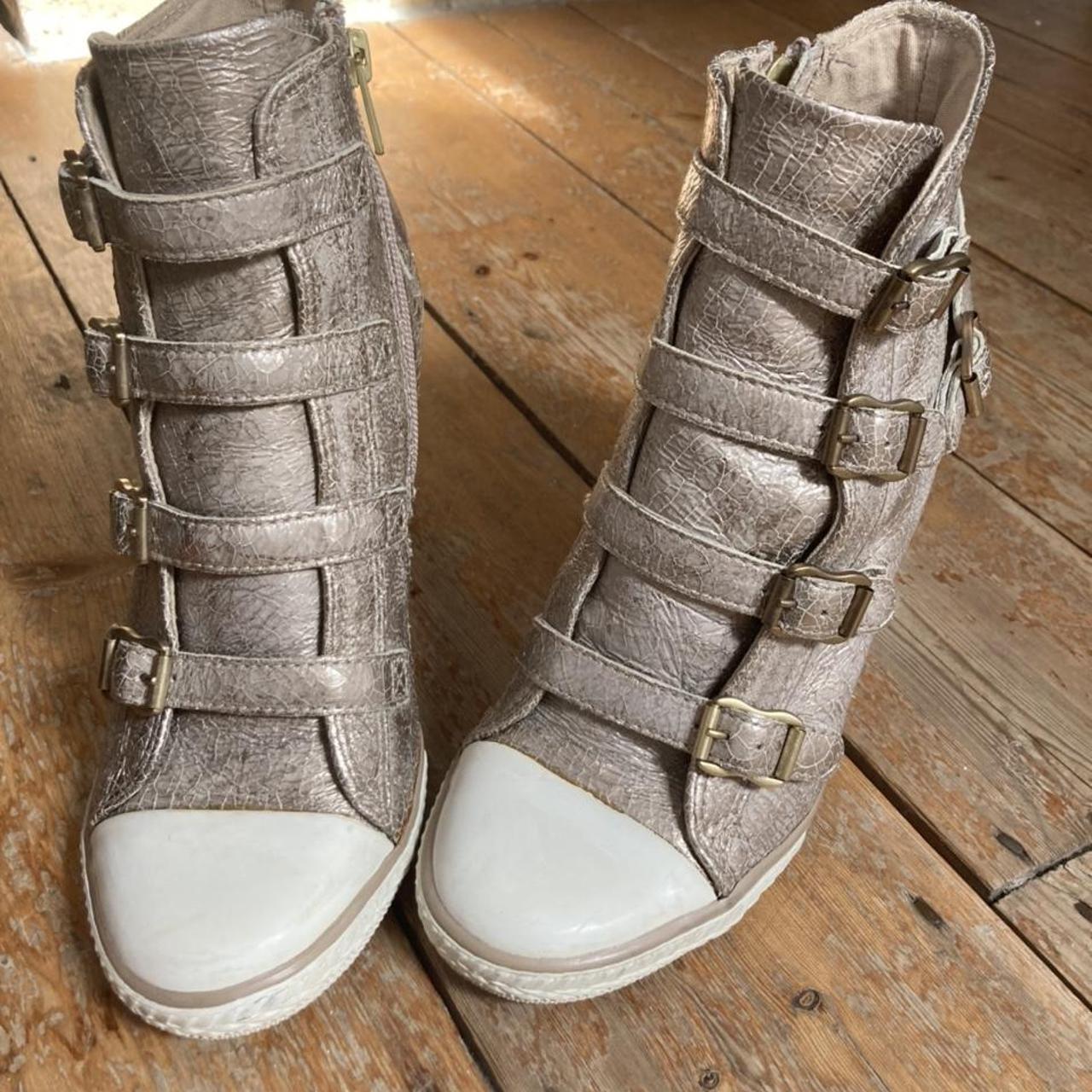 limited ash wedge sneakers