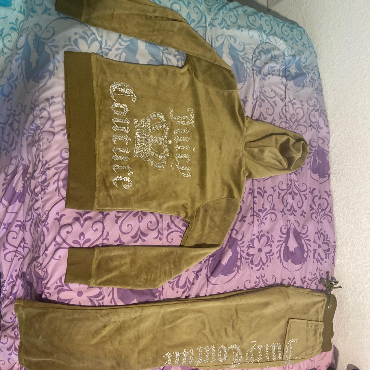 Juicy Couture zip up Tracksuit a size small Depop