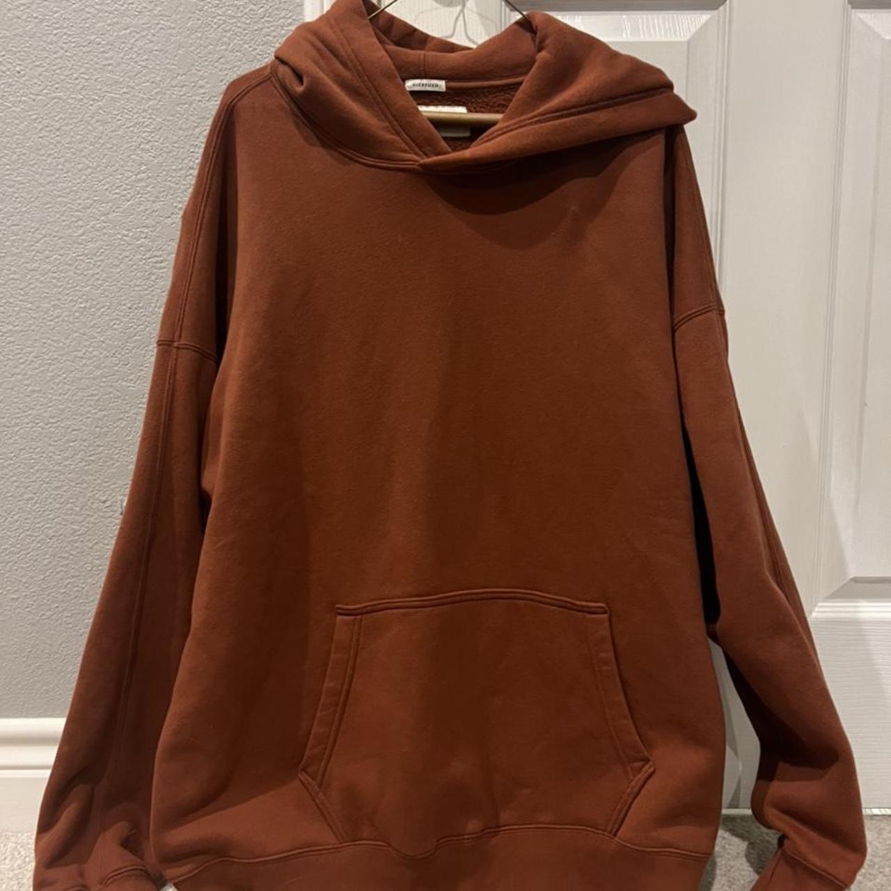 Abercrombie & Fitch Oversized Blank Hoodie Size... Depop