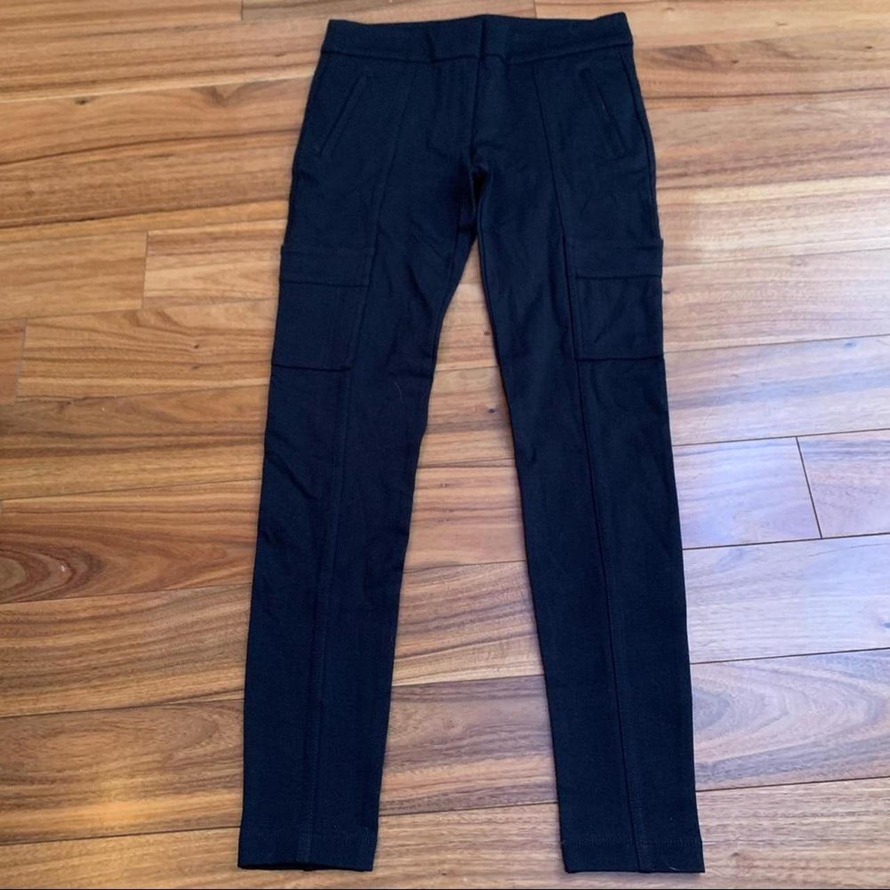 NWT loft thick black leggings with pockets Double... Depop