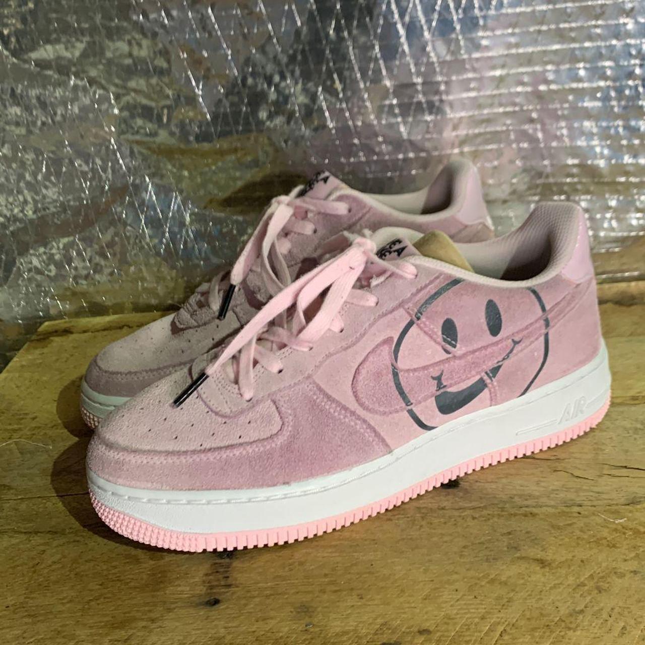 Nike Air Force 1 Have a Nike Day Pink Pretty pink... - Depop