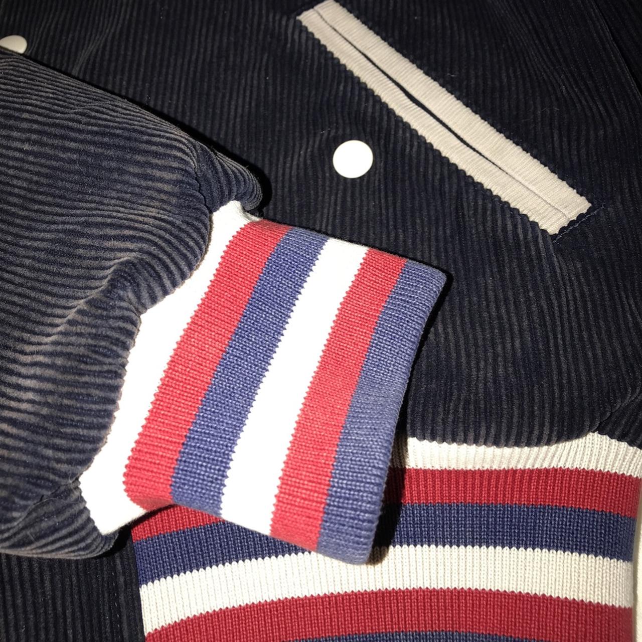 Gucci Blue Corduroy ‘Hollywood’ Bomber Jacket. Fits...