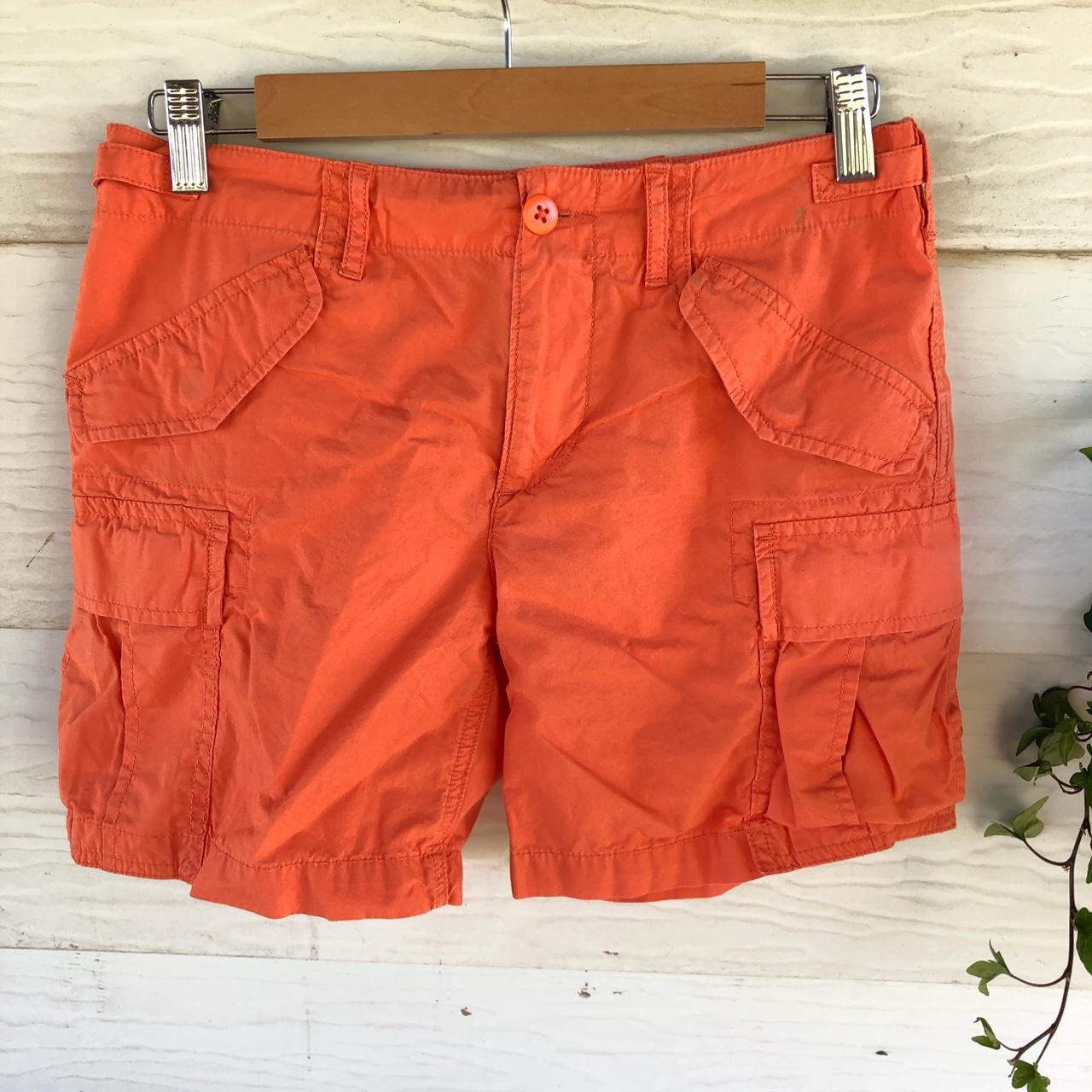 orange polo cargo shorts