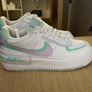 Nike Air Force 1 Sun Club. Size 5Y fits W6.5. Barely - Depop