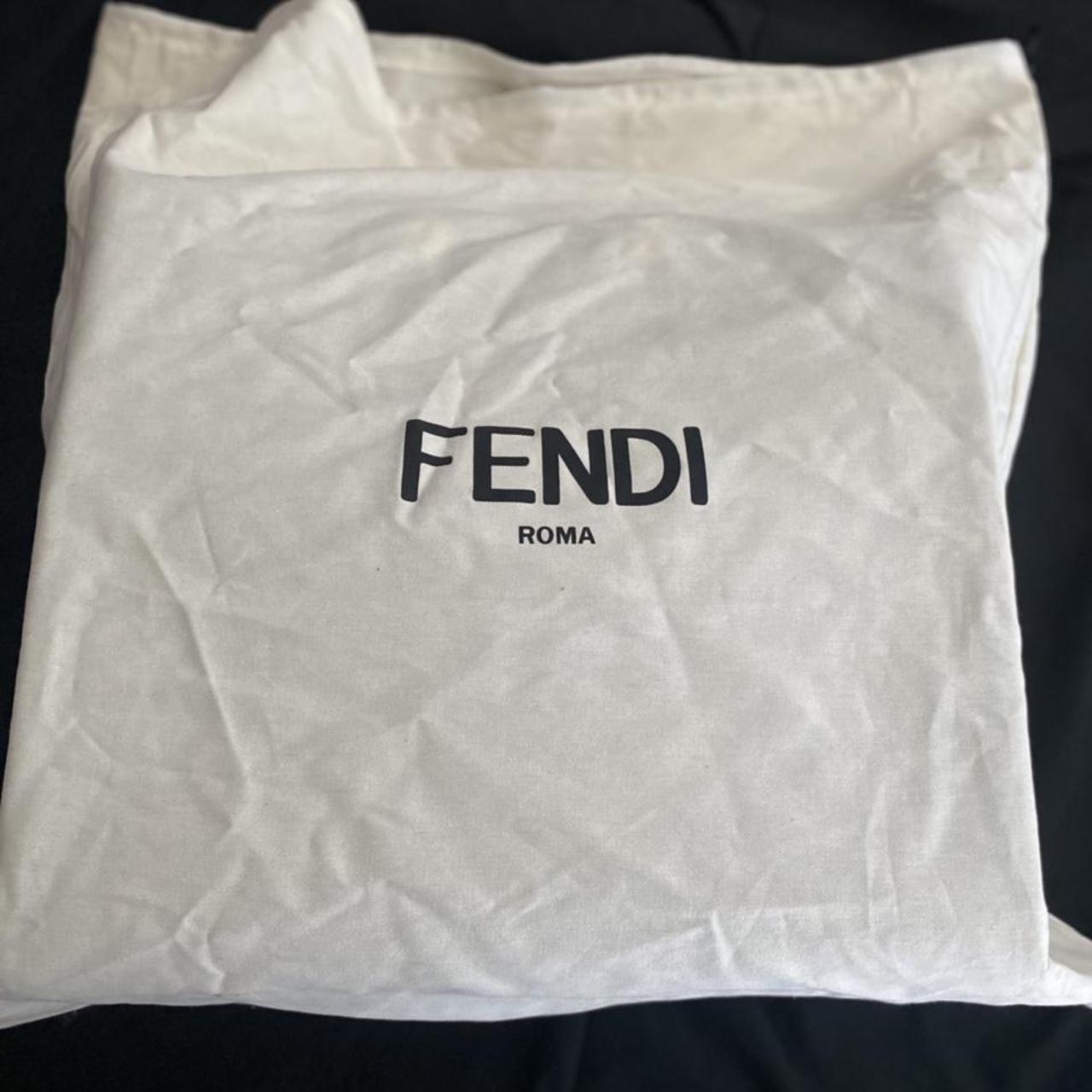 Fendi Women's Black and Gold Bag | Depop