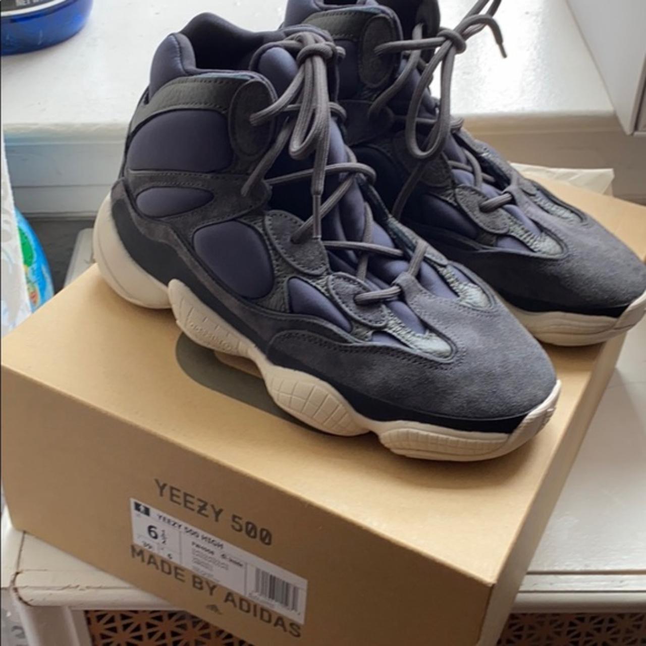 Brand new in box Yeezy 500 sneakers. Perfect neutral... - Depop