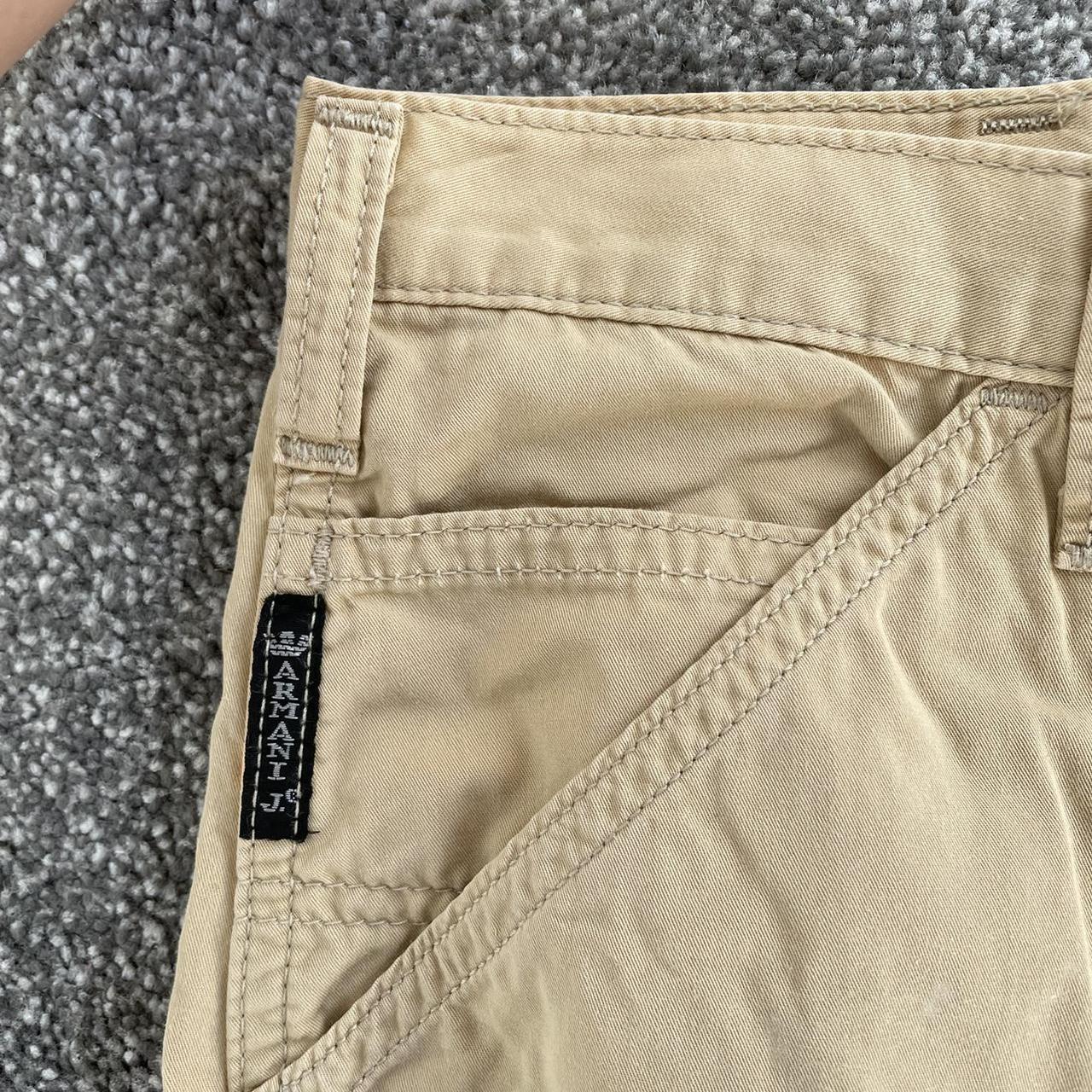 INSANE vintage Armani jeans/cargos (bought from... - Depop