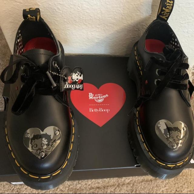 Dr. Martens X Betty Boop 1461 Quad Platform. Limited... - Depop