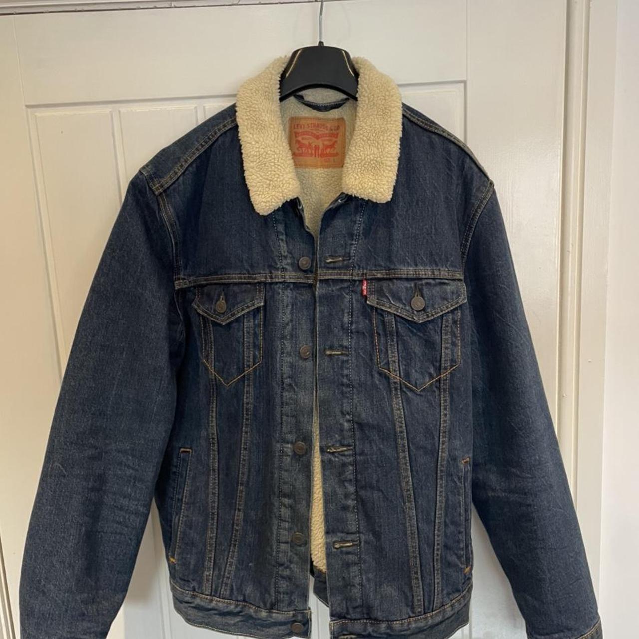 Levi's Men's Blue Jacket | Depop