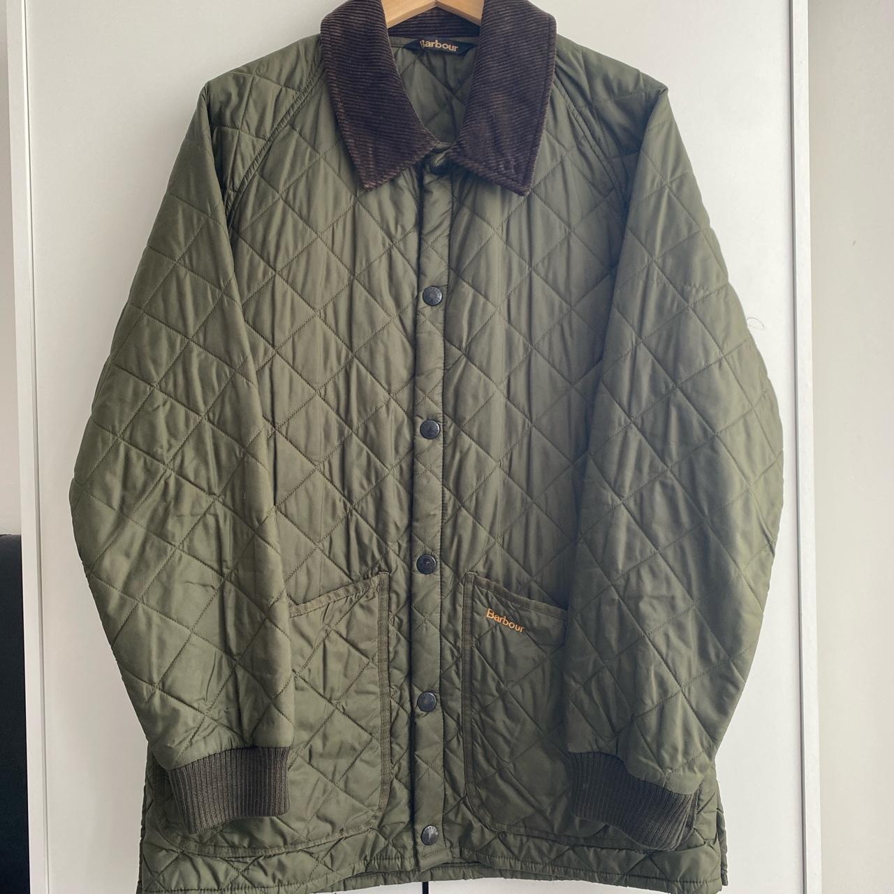 Barbour Men's Green Jacket | Depop