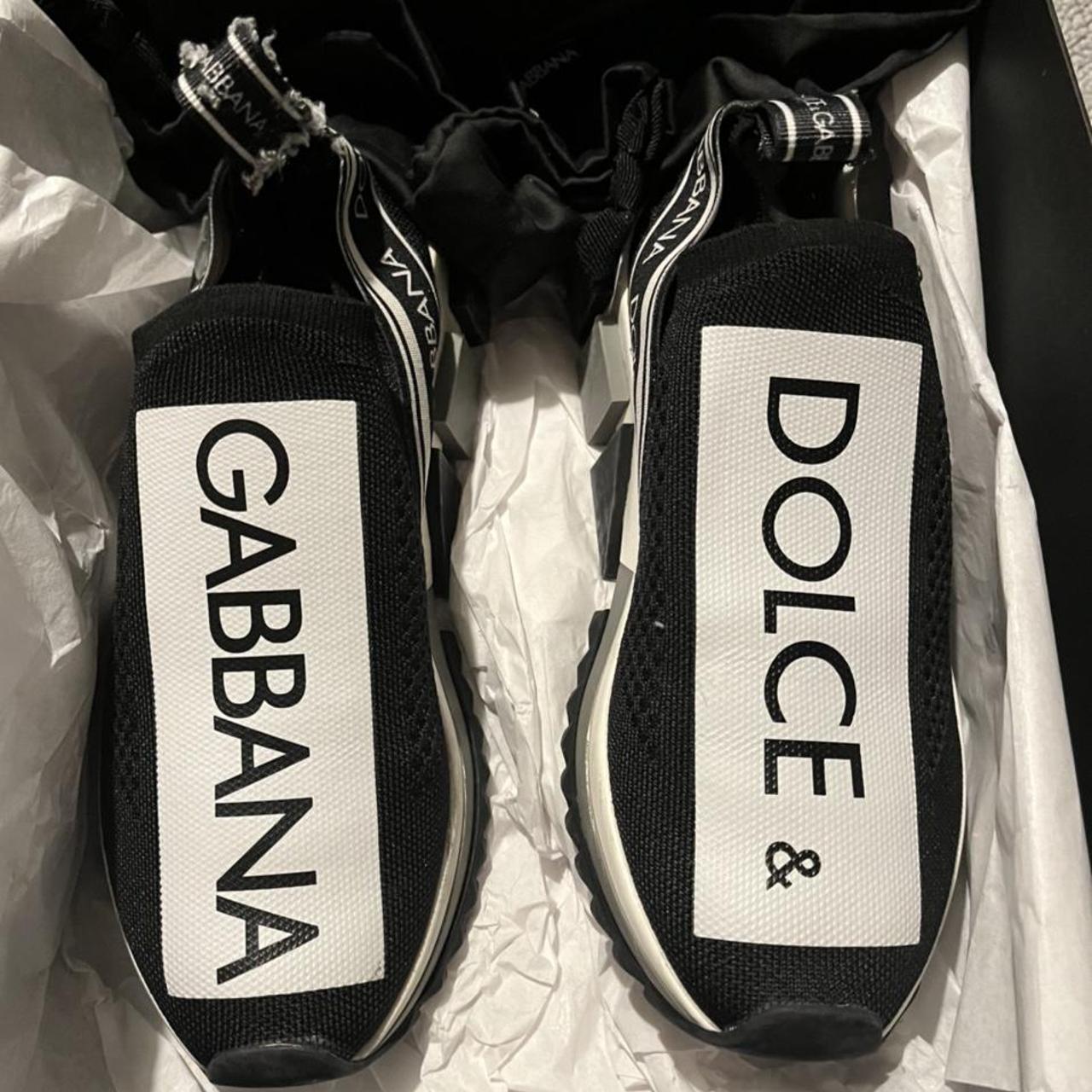 Dolce and gabbana sock trainers good condition but... - Depop