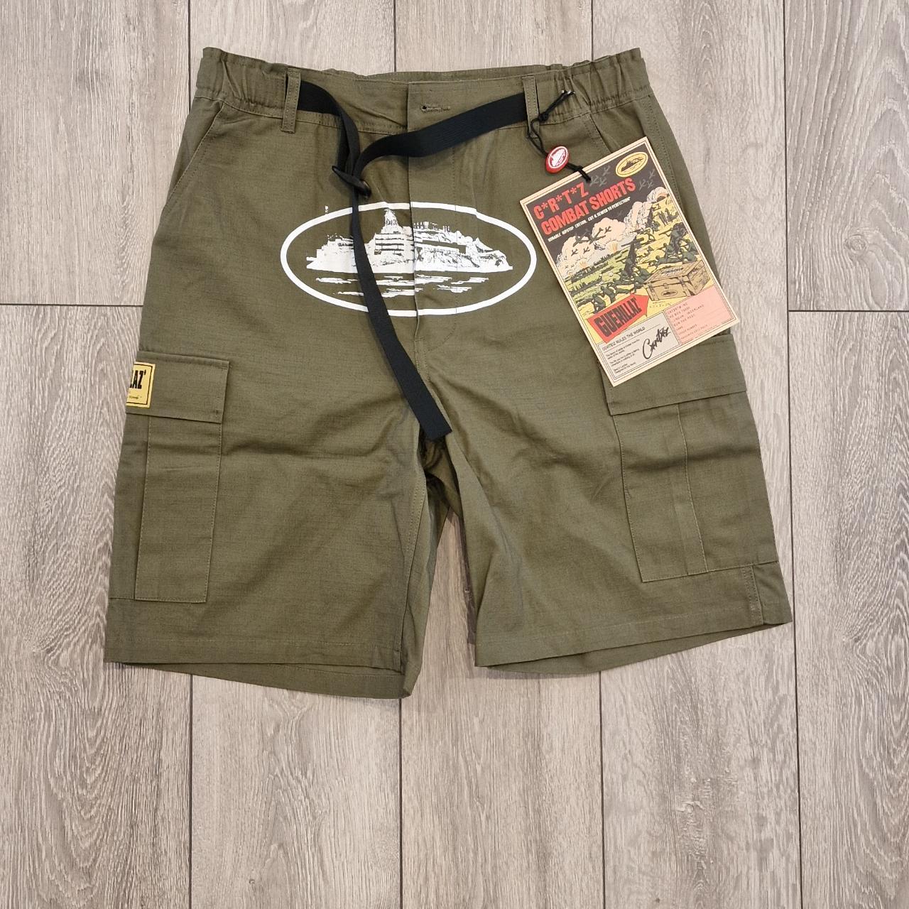 Men's Khaki Shorts | Depop