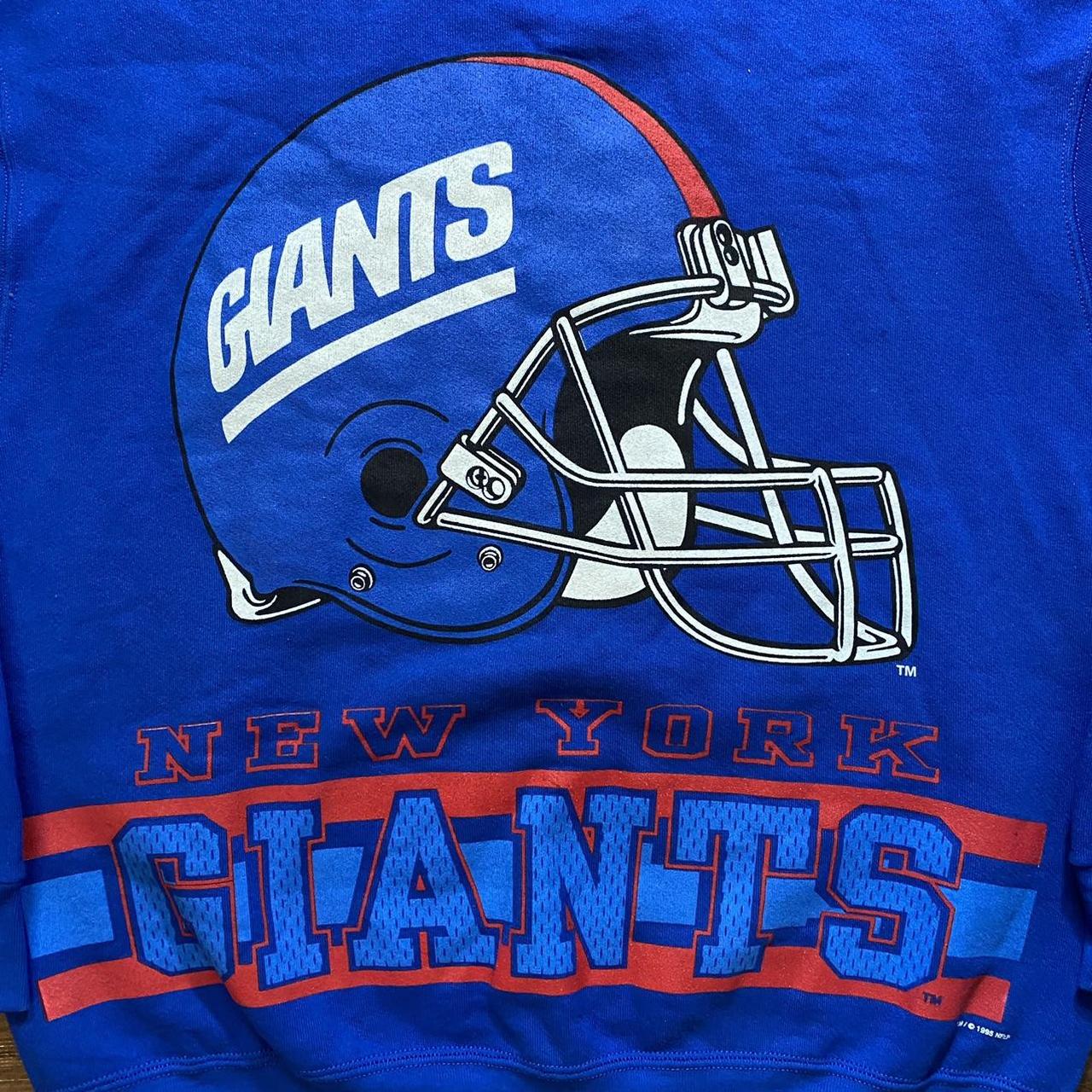 90s Helmets Vintage Ny Giants Sweatshirt