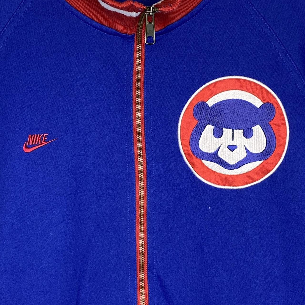 Vintage Nike Chicago Cubs Baseball Jacket - Depop