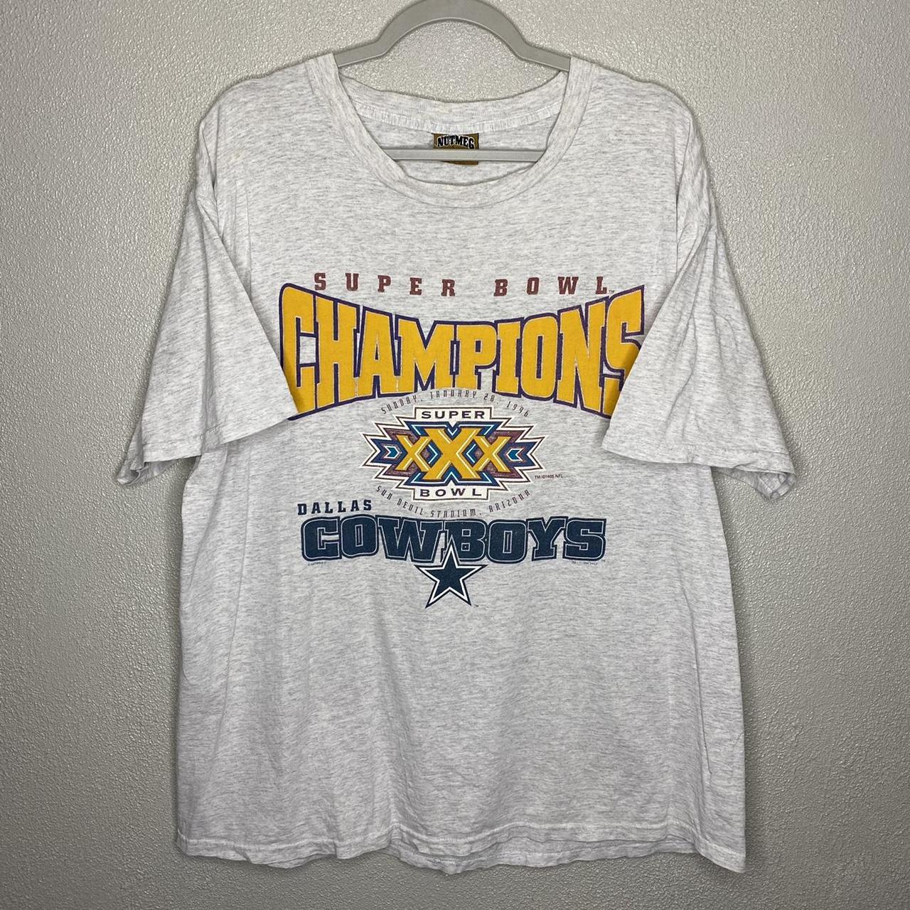 Vintage 1995 Dallas Cowboys Super Bowl Champions - Depop