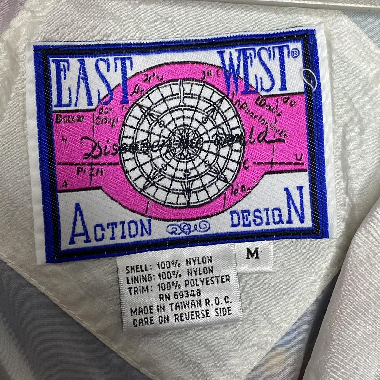 East West Men's Pink and Blue Jacket (3)