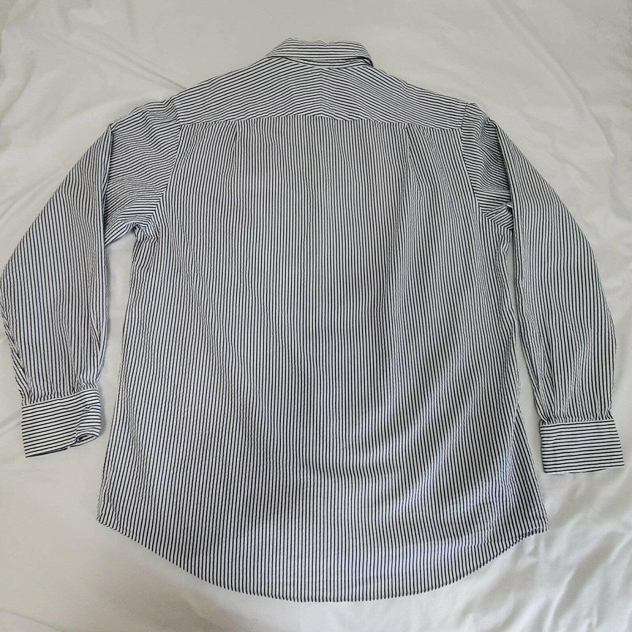 Charles Tyrwhitt Men's Blue and White Shirt (3)