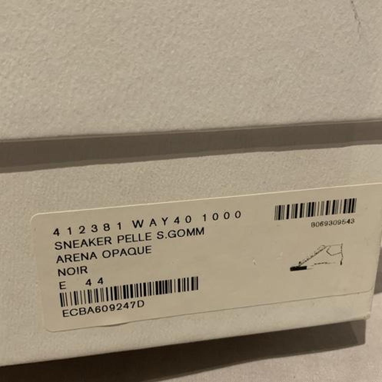 balenciaga speed trainer box label