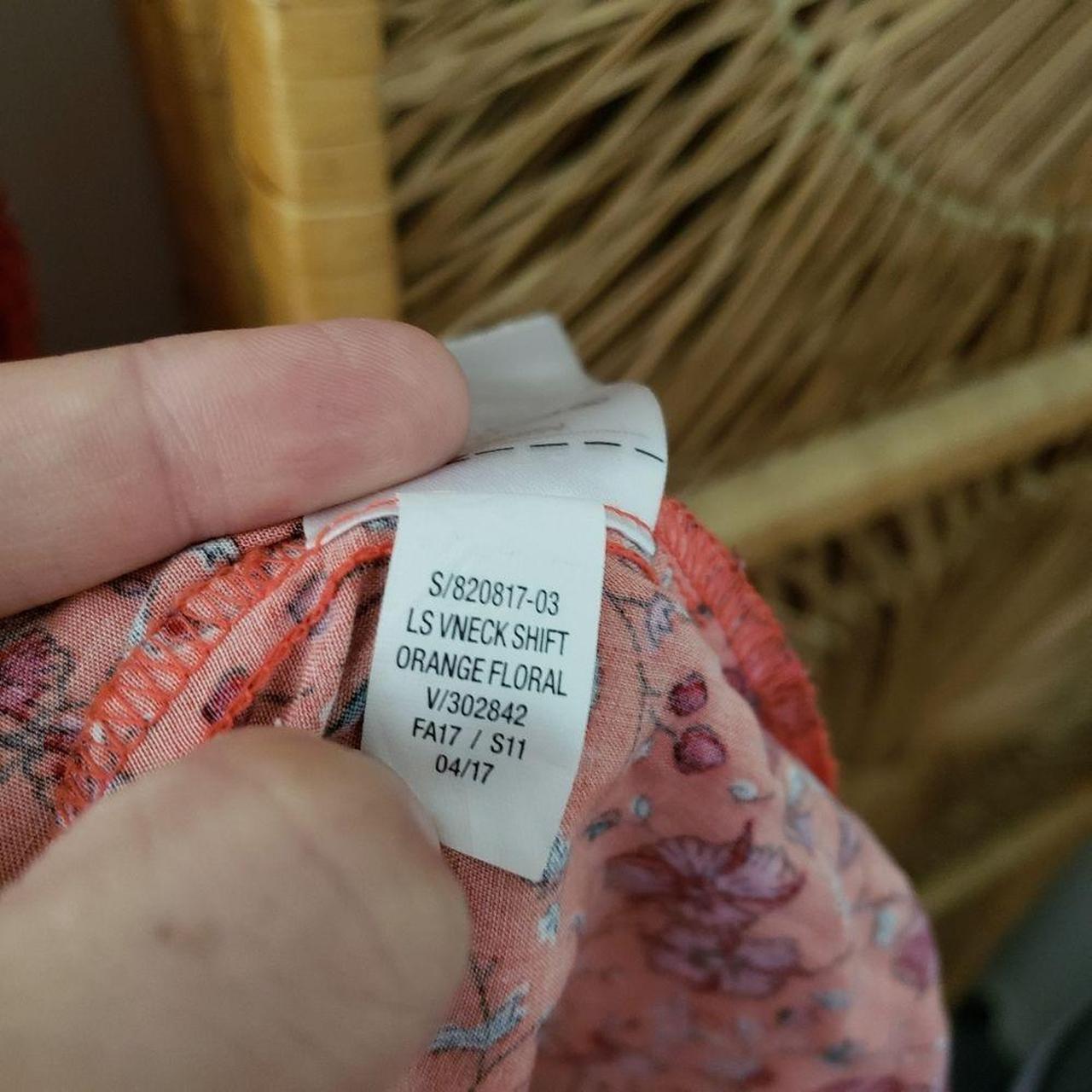 Old Navy Women's Red and Orange Dress Depop